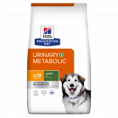 Hill's PRESCRIPTION DIET c/d + Metabolic - лечебна суха храна за кучета с наднормено тегло и уринарни проблеми